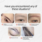 Real Eyebrow Texture Protein Fiber Cloned Eyebrows - Semi-Permanent PMU Microblading Eyebrow Pigment, Permanent Makeup Artists