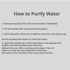 Portable Water Filter 0.1 Micron Hollow Fiber Membrane 28 30mm Bottle Adapter Ultralight Purifier for Camping Hiking Emergency
