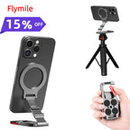Flymile Magnetic Phone Holder Carabiner Mount for Iphone 18 Pro Max 17 16 15 Accessories Tripod Compatible with MagSafe