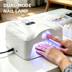 2 IN 1 Nail Lamp Single Toe Single Finger Gel Nail Curing Lamp Full Hand Fast Drying LED Light Nail Dryer Auto Sensor Dual Lamp