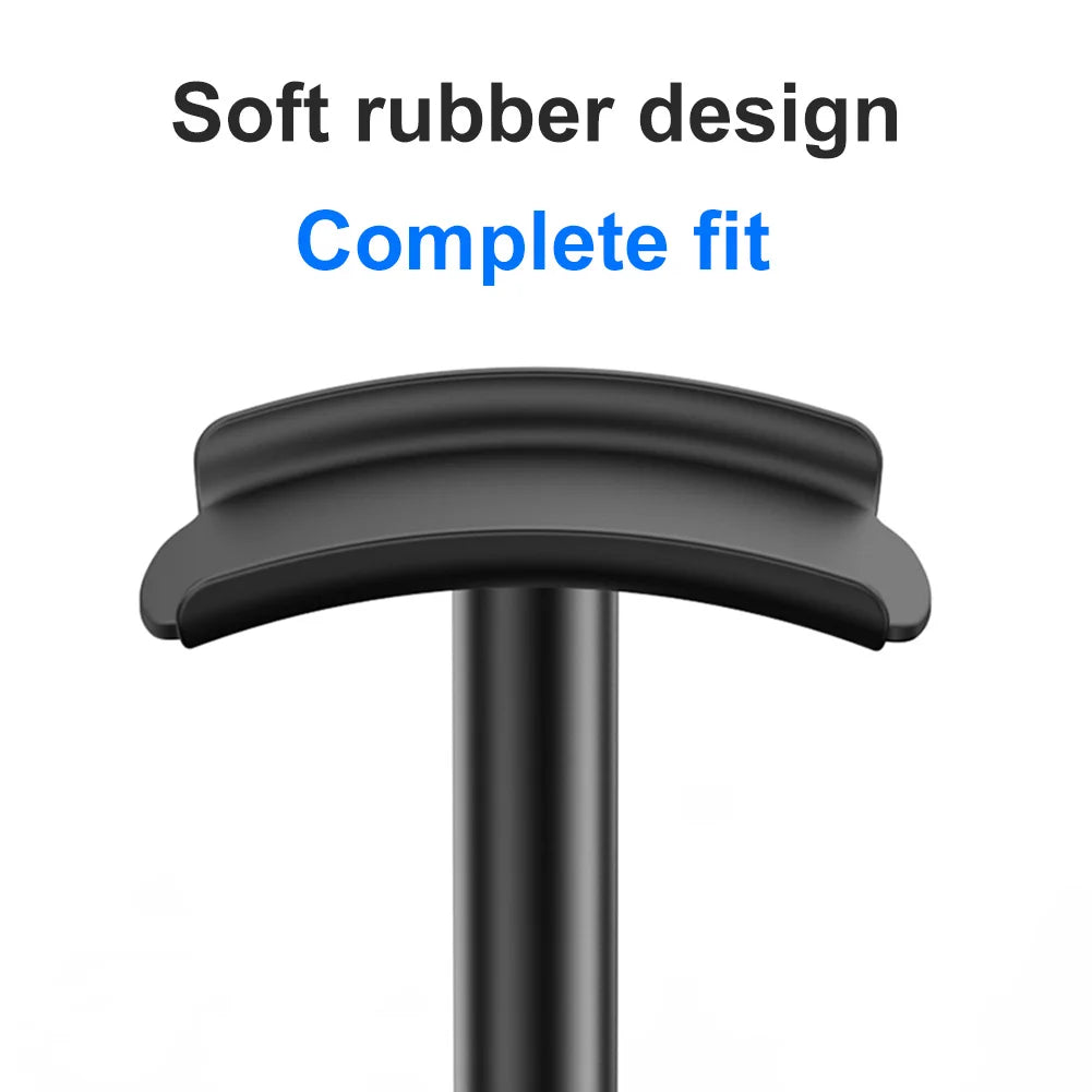 Aluminium Alloy Headphone Stand Holder Rack Space Saving Desktop Organizer Display Earphone Mount Hanger Headset Support Stand