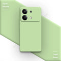 Liquid Silicone Cover for Xiaomi Redmi Note13 Note 13R 13 R Pro Plus 13RPro 5G Square Soft Original Mobile Phone Accessorie Case