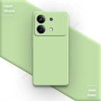 Liquid Silicone Cover for Xiaomi Redmi Note13 Note 13R 13 R Pro Plus 13RPro 5G Square Soft Original Mobile Phone Accessorie Case