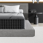Dewinner Hybrid Mattress with Pocket Springs, 30 cm Height, Memory Foam Support, Medium Firmness, 7 Comfort Zones, Perfect Support, Reinforced Edges, Oeko-Tex Certified