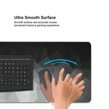 Large Thickened Gaming Mouse Pad | Stitched Edges, Non-Slip Base, Multiple Sizes