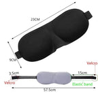 3D Sleep Mask Eye Mask for Travel Yoga Nap Lightweight Breathable Eye Cover Night Sleep Block Out Light Eyepatch for Women Men