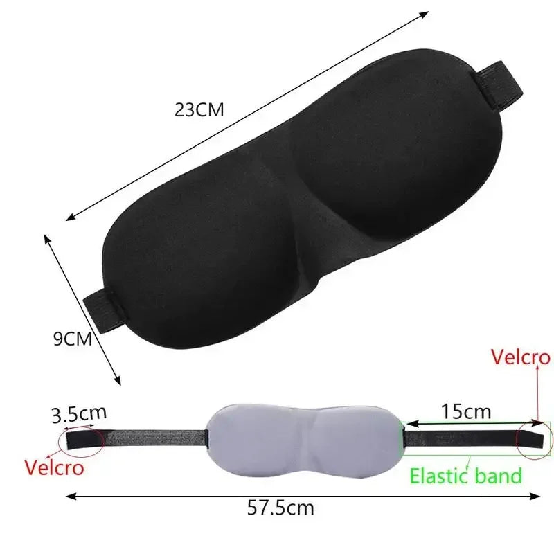 3D Sleep Mask Eye Mask for Travel Yoga Nap Lightweight Breathable Eye Cover Night Sleep Block Out Light Eyepatch for Women Men