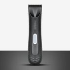 Electric Trimmer for Men's Groin Hair: Versatile Body Groomer and Waterproof Pubic Hair Trimmer with Replaceable Ceramic Blade
