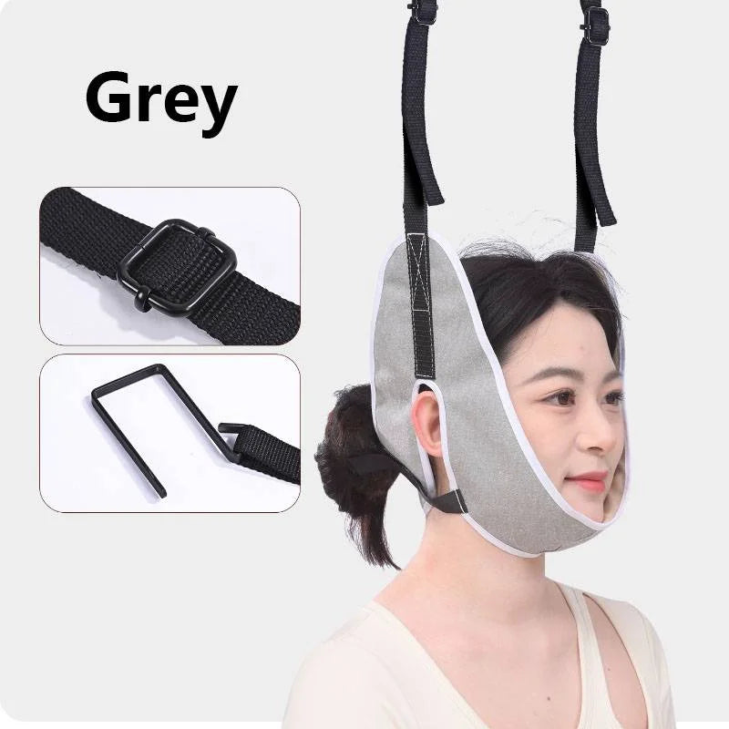 Upgraded Over The Door Neck Traction Large Weight Capacity Thickened Neck Support Breathable Design Home Neck Pain Relief Care