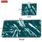 White Mousepad Art Mats 3 Mm Slipmat 900x400 Mouse Pad Xl Original Deskmat Home Office Carpet Substrate on The Table for Pc