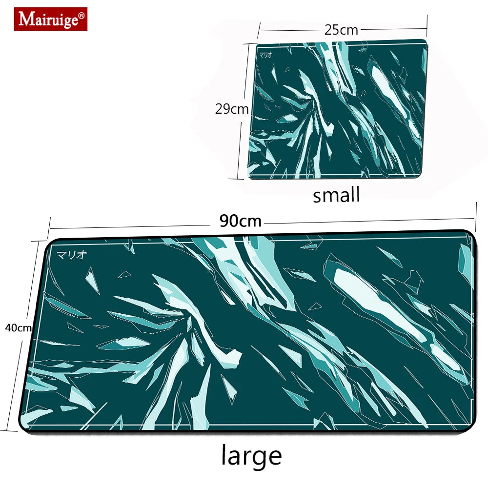 White Mousepad Art Mats 3 Mm Slipmat 900x400 Mouse Pad Xl Original Deskmat Home Office Carpet Substrate on The Table for Pc