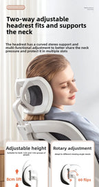 Ergonomic Home Office Chair, Comfortable Desk Chair for Students with Back Support, Long Sitting Study Chair