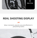 Anti-fouling Motorcycle Washing Disc Brake Cleaning Protection Cover Ultralight Bicycle Washing Disc Guard Bike Accessories