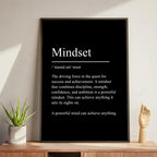Discipline Motivational Terms Poster Modern and Elegant Wall Stickers for Home Decor Living Room Dormitory Wall Art