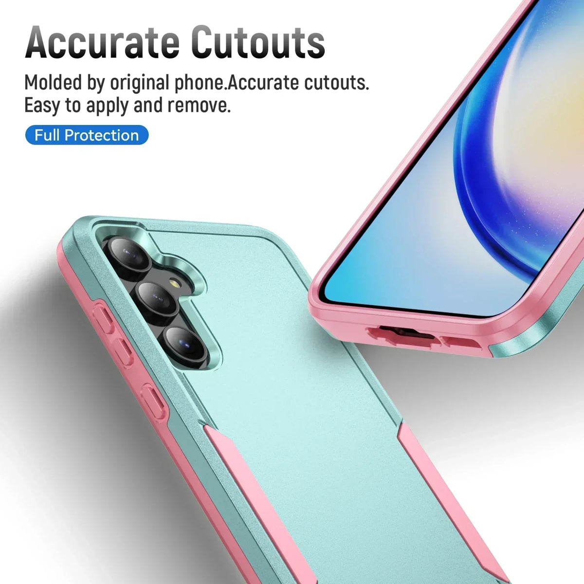 Case For Samsung Galaxy A56 A36 A26 A16 A06 A57 A37 A27 A55 A15 A35 5G A54 A14 A24 A53 A05S Heavy Duty Rugged Protective Cover