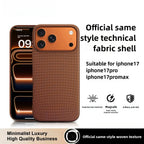 High Quality Original Technology Woven Case For IPhone 18 17 16 15 14 13 Pro Max  For Official Magsafe Magnetic Protect Cover