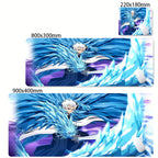 Large Mouse Pad Black White Anime BLEACH Mause Mats Gaming Accessories Office Gamer Keyboard Desk Mat Kurosaki Ichigo Mousepad