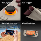 AMPOWN MANGMI AIR X Handheld Game Players Console 5.5'' IPS 1080P Touch Screen Android 14 Portable Retro Video Game Joystick