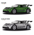 1:36 Porsche 911 992 GT3 RS Alloy Track Racing Car Model Diecast Metal Sports Car Model High Simulation Collection Kids Toy Gift