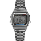 F91W Non-Waterproof Steel Band Watch For Women, Men, Business Clock, Multi-Functional LED Digital Sports Watch, Electronic Clock