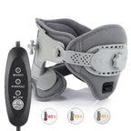3 in 1 Neck Cervical Traction Electric Heating Spine Stretcher Support Collar Home Chiropractic Tool Spine Neck Posture Brace