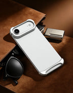 Genuine Aluminum SEBS Rubber Metal Bumper Double-layer ARC Case for IPhone 18 17 Pro Max Air Unique Design High-strength Cover