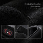 Electric 660-850nm Red Light Heating Neck Belt Neck Pain Relief Anti-fatigue Neck Vibration Massage Pad