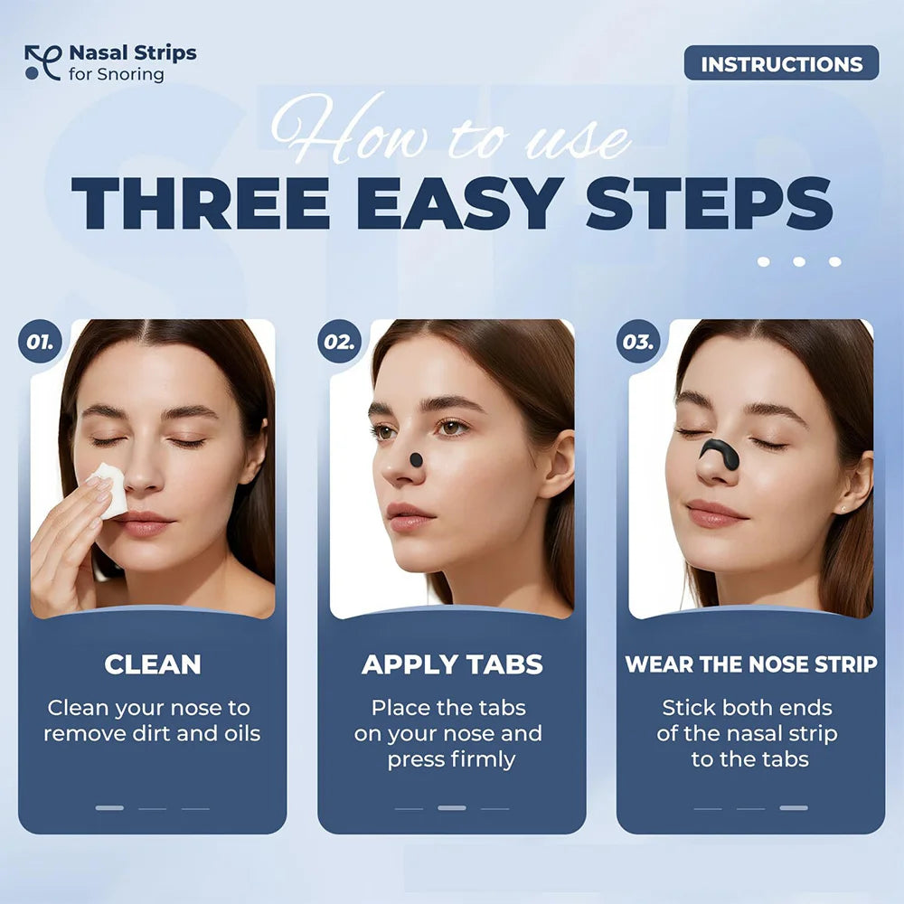 Nasal Dilator Sports Sleep Nasal Breathing Dilators Starter Kit Nose Breathe Strips Reduce Snoring Increase Air Intake Kit