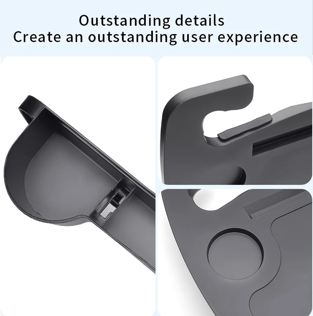 Car Steering Wheel Tray With Car Gap Filler Organizer Food Tray For Eating In Car Laptop Desk Travel Car Interior Accessories