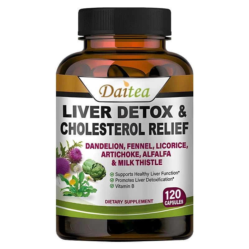 Liver Cleanse Detox & Repair - with Artichoke, Dandelion, Liver & Kidney Health, Liver Cleanse, Detox & Repair