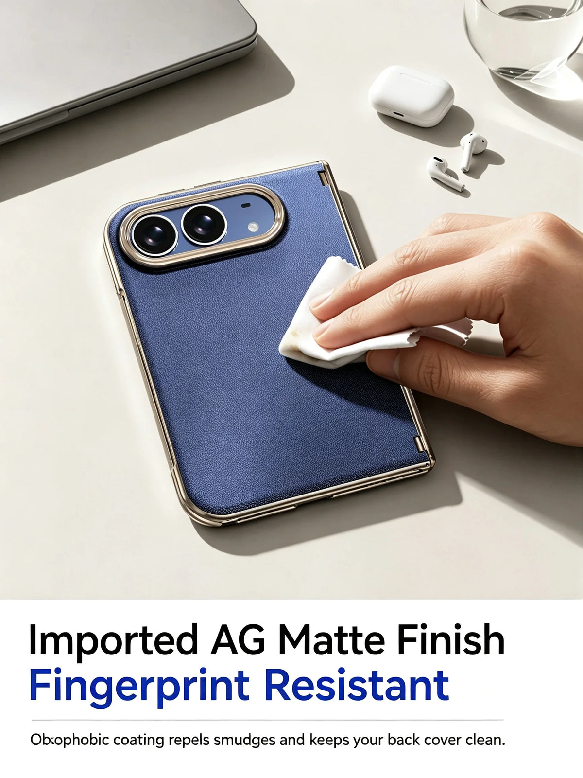 For iPhone Duo Matte Magnetic Case for iPhone DUO Cases for iPhone Ultra Wireless Charge Funda for Magsafe Shockproof Back Cover