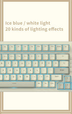 Ajazz AK992 Wired Mechanical Keyboard 98-Key Full Layout  Hot-Swap USB Gaming keyboard Multimedia Key Knob for Desktop PC Laptop