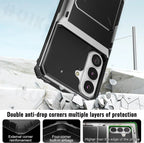 For Samsung Galaxy A37 Samsung A57 A56 A36 A26 A17 Card Holder Case Heavy Duty Wallet Hidden Flip Slot Protective Phone Cover