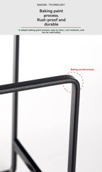 Kitchen Rack Dish Storage Rack Cabinet Dish Rack Dinner Plate Drain Rack Countertop Rack Plate Iron