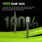 CYCLAMI Bike Inner Tube Ultralight TPU Hose Metal Presta Valve Removable Bike Accessories For Road 700C 700 18 23 25 28 30 32 C