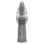 Women Medieval Knight Warrior Costume Skirt Top Headband Bracelet Halloween Renaissance Princess Cosplay