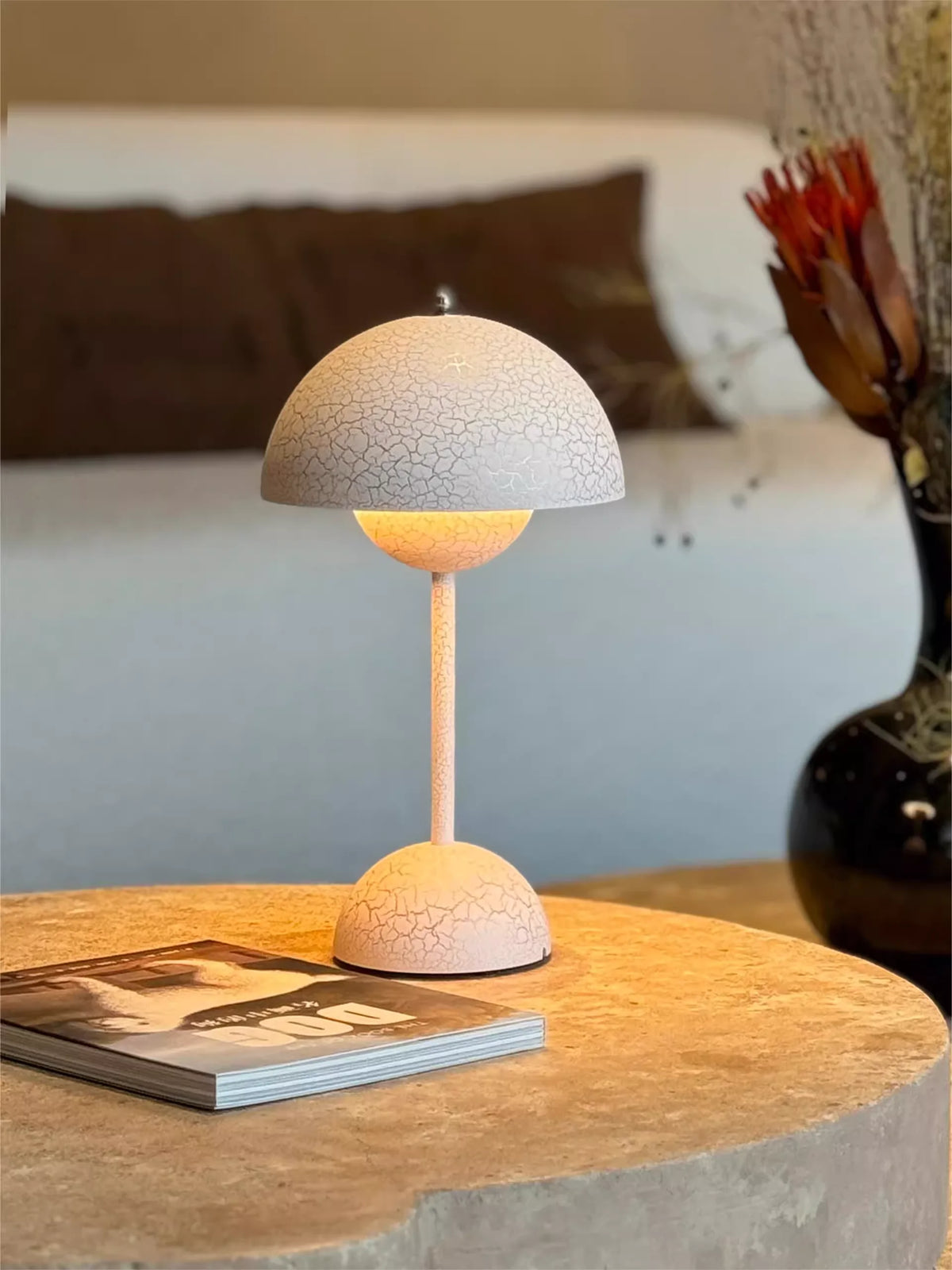 Rechargeable Mood LED Table Lights Kitchen Bedroom Bedside Table Lamp for Room Desk Home Decoration Wedding Table Lamps