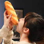 French Bread Plush Pillow Stuffed Printing Images Food Plushie Peluche Party Prop Decor Sleeping Companion Man Gift