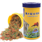 NEW Fish Food Pellets Small Ornamental Fish Growth Mini Pellet Balanced Diet High Protein Spirulina Color Enhanced Formula