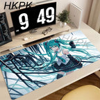 Anime Mouse Pad Gamer Keyboard Pad Desk H-hatsune Miku Mouse Mat Carpet Rubber Tapis Souris Gaming Notbook Exquisite PC Mousepad