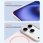 Luxury For Magsafe Silicone Phone Case For iPhone 11 12 13 14 15 16 17 18 Pro Max Magnetic Wireless Charging Back Case Cover