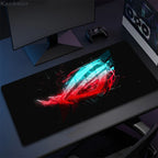 Asus Rog Black Mause Pad Anime Mouse Mats Gaming Computer Desk Mat Mouse Carpet Pc Accessories Gamer Mouse Pad Speed Rubber Mat