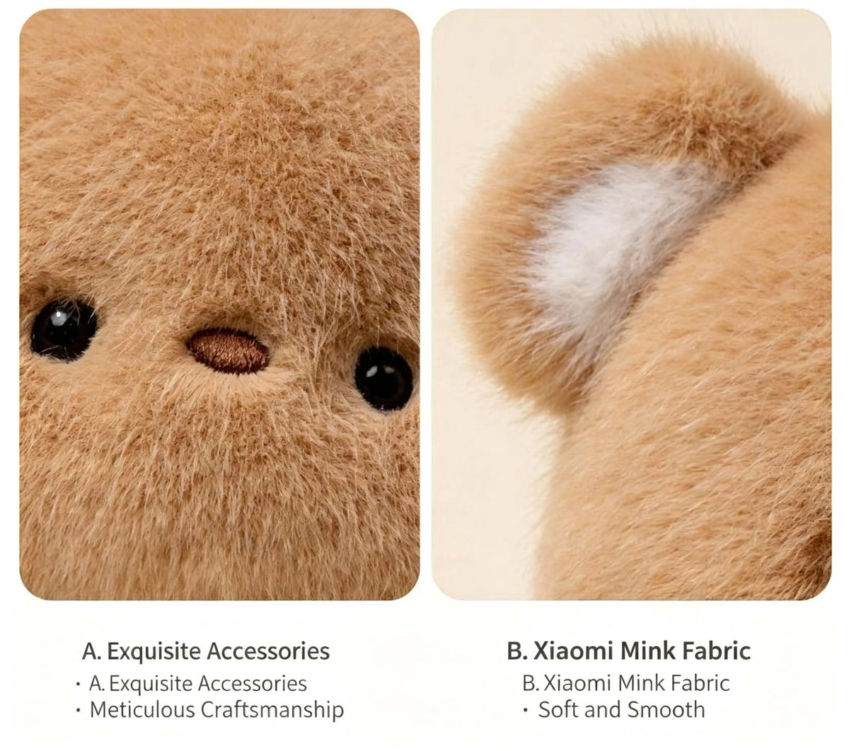16cm Cute Plush Toy Set Soft Stuffed Animal Red Panda Elephant Penguin Lamb Rabbit Otter Squirrel Piglet Kawaii Gift