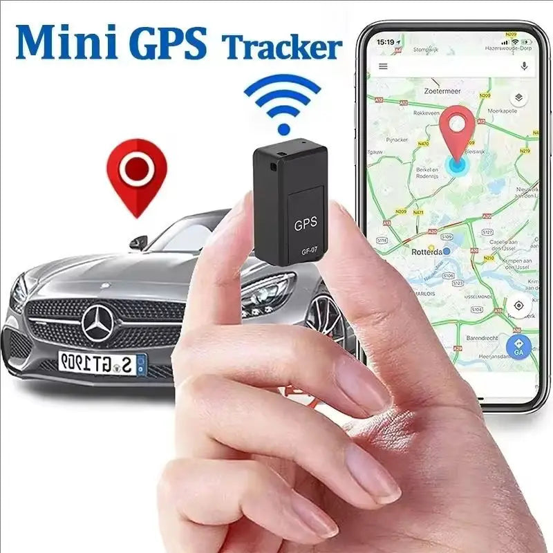 Mini Magnetic GF-07 GPS CarTracker Real Time Tracking Anti Theft Anti Locator Auto Strong Magnetic Mount SIM Message Positioner
