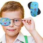 6pcs/Set Amblyopia Mask Child Occlusion Medical Eye Patch Obscure Medical Lazy Eye Patch Astigmatism Training Amblyopia EyePatch