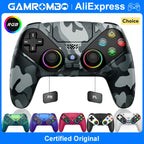 Controller For Playstation 5 PS5/PS5 Pro/Slim/PC,RGB Wireless Gamepad W/Hall Effect Trigger Marco/Turbo Anti-Drift Game Joystick