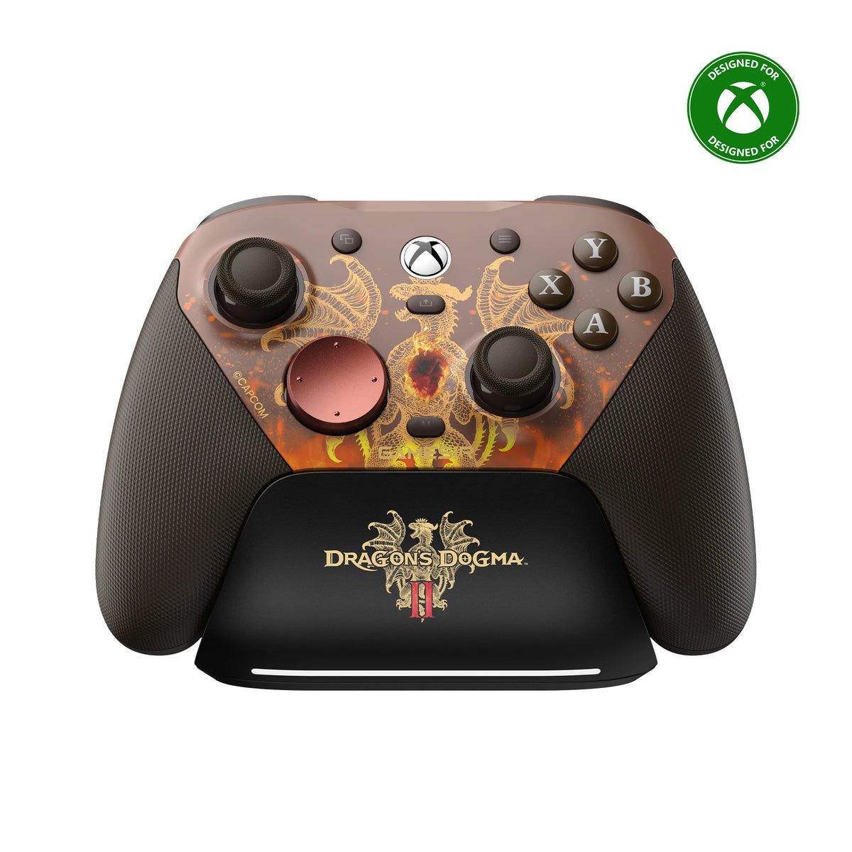 GameSir G7 Pro Dragon's Dogma II Xbox Gaming Controller with Smart Charging Station, Hall Effect, Gyro, 3.5mm Audio Jack