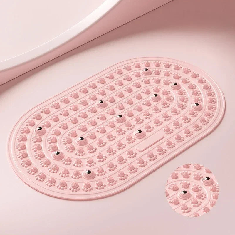 Magnetic Foot Massage Mat Silicone Acupressure Pad Pain Relief Circulation Relaxation Exercise Plantar Foot Care Tools