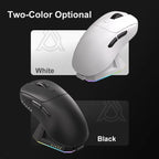 AJAZZ AJ179 Lightweight Wired And Wireless Mouse Ergonomic Macro Gaming Mouse Suitable For Personal Computers And Laptops