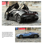 1:32 Bugatti Tourbillon V16 Supercar Alloy Metal Diecast Model Car Children's Toys Mini GT Collection Hobbies Birthday Gifts Boy